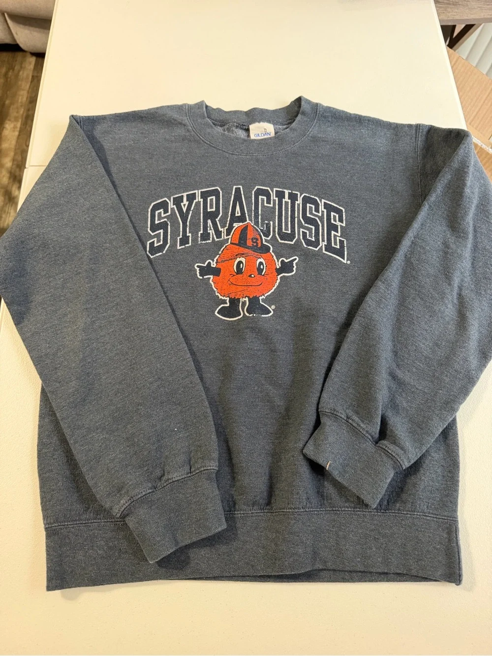 Syracuse University crewneck sweatshirt size S/T-0073